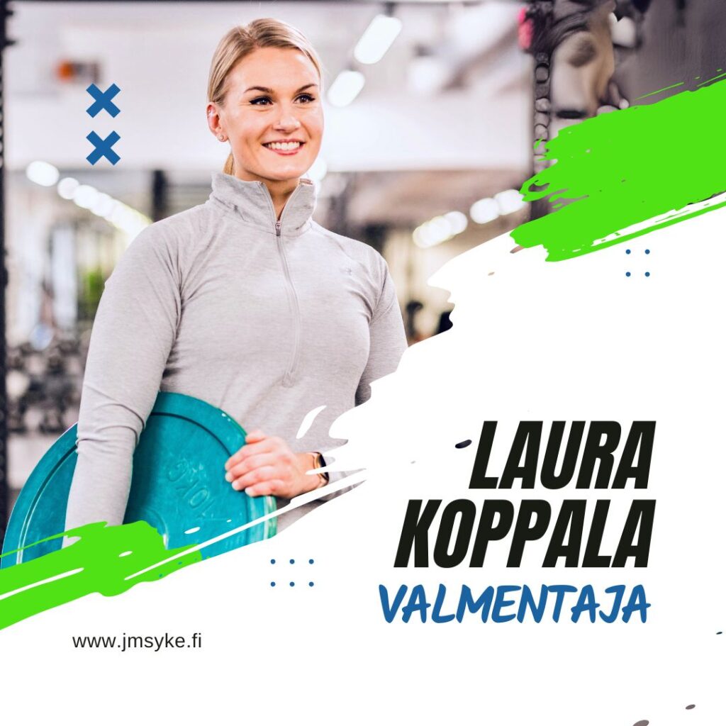 Jm syke valmentaja ja personal trainer Laura Koppala